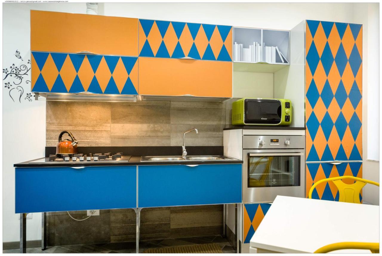 Casa Acquario Vintage Apartment Genoa Bagian luar foto